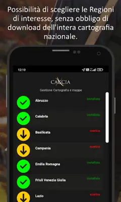 XCaccia android App screenshot 5